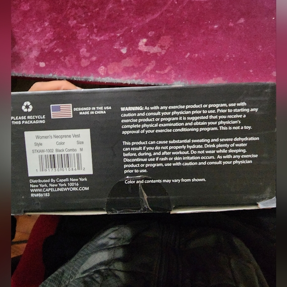 SaunaTek Women's Sauna Sweat Suit Vest for Exercise and Heat Training, Neoprene - Picture 7 of 11